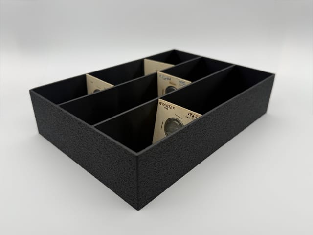 SlabGrid Mini - Triple 2x2 Coin Display