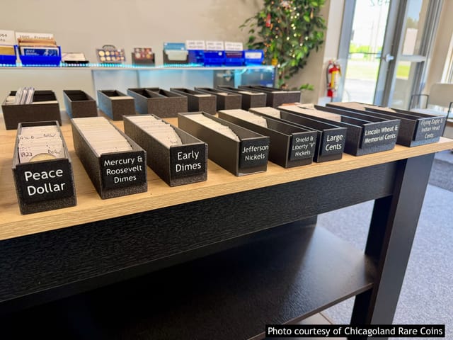 SlabGrid Mini - 2x2 Coin Display