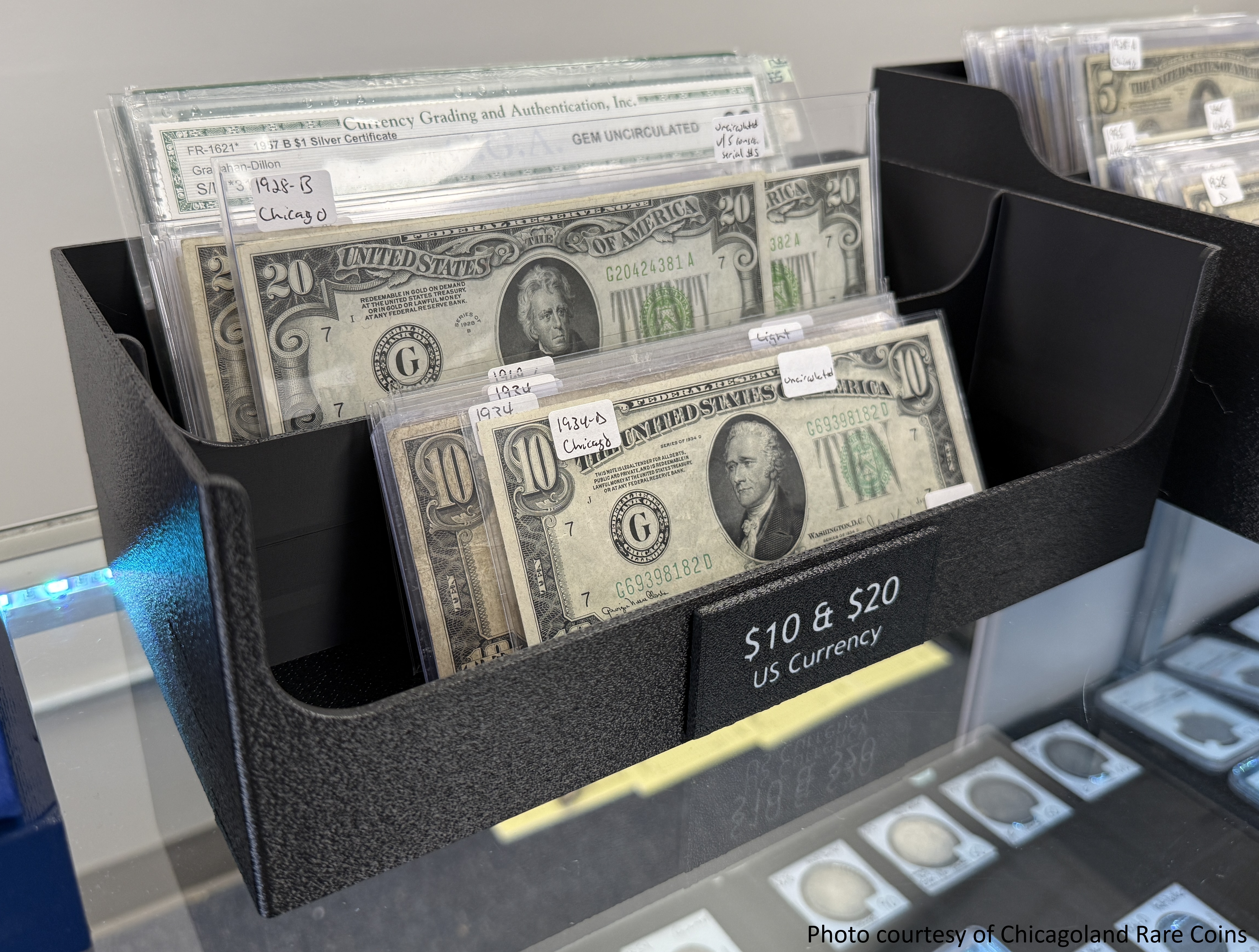 PaperStadium 2.1 — 2-Slot — StoneFyr precision 3D-printed coin storage