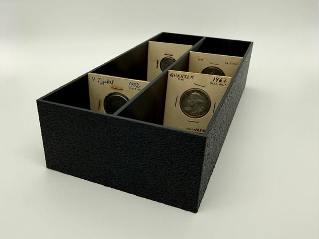 SlabGrid Mini - Double 2x2 Coin Display